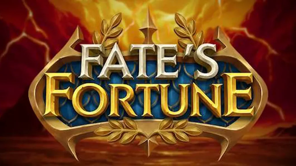 Tampilan visual slot Fate’s Fortune dengan elemen mitologi